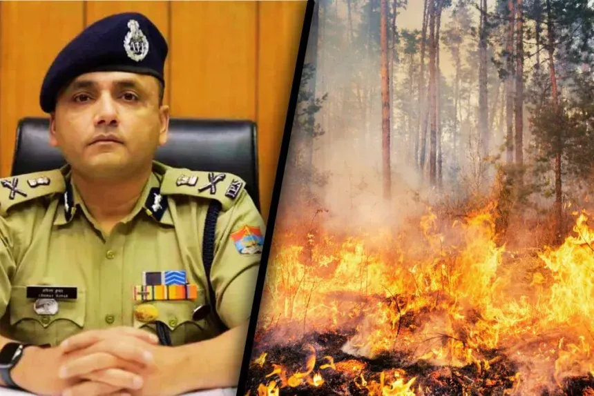 Big statement from DGP of Uttarakhand! Gangster Act now imposed on those who burn forests in Uttarakhand!