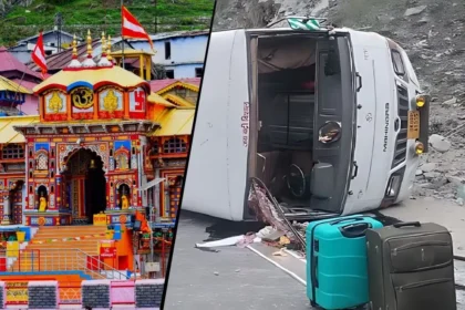 Dehradun Bus returning from Badrinath darshan overturns, one among 24 passengers injured!