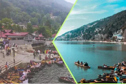 Nainital Sarovar city buzzes with crowd of tourists on weekends, hotels packed, traffic jam situation