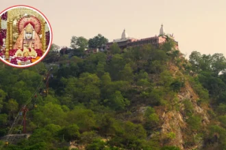 Huge crowd of devotees in Mansa Devi temple of Haridwar