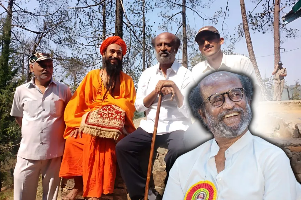 Superstar Rajinikanth reached Almora and visited Mahavatar Baba's cave